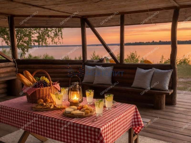 готовый бизнес база отдыха "кедр" в Лысковском районе Нижегородской области